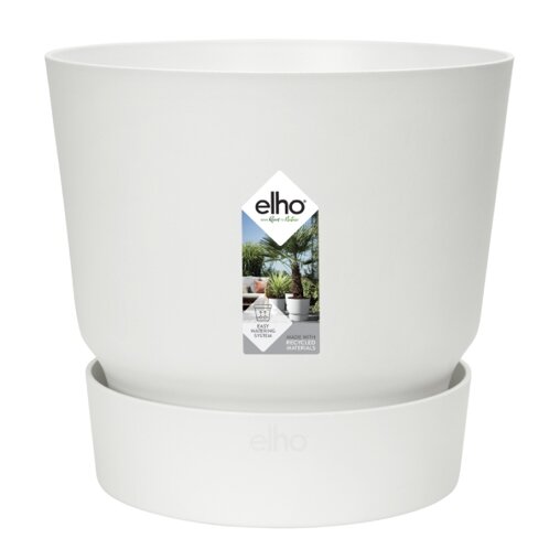 Elho greenville rond wit